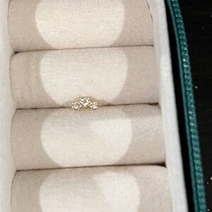 Triple Diamond Stud- 14K Rowan Piercing